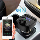 Carregador Carro Transmissor Fm Bluetooth Veicular Mp3 Rádio