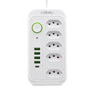 Extensão Elétrica USB Fast Charge 110-220V