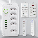 Extensão Elétrica USB Fast Charge 110-220V